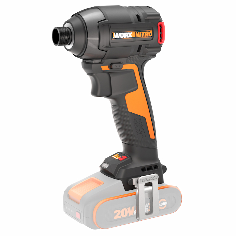 Винтоверт ударный WORX WX265.9 20V бесщеточный аккумуляторный — детальное фото