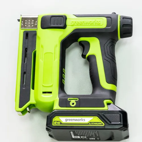 Степлер Greenworks G24CS10 24V 3400107 аккумуляторный — детальное фото