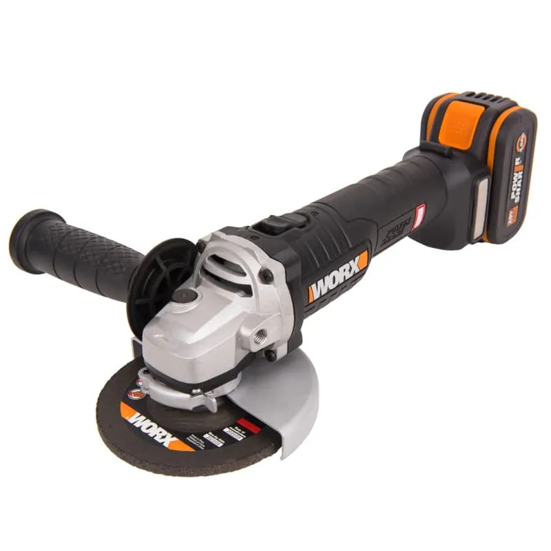 Угловая шлифмашина (болгарка) WORX WX812 20V аккумуляторная — детальное фото