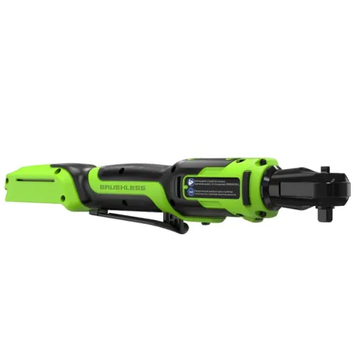 Гайковерт-трещотка Greenworks GD24RW 24V 3804007 (1/2") бесщеточная аккумуляторная — детальное фото