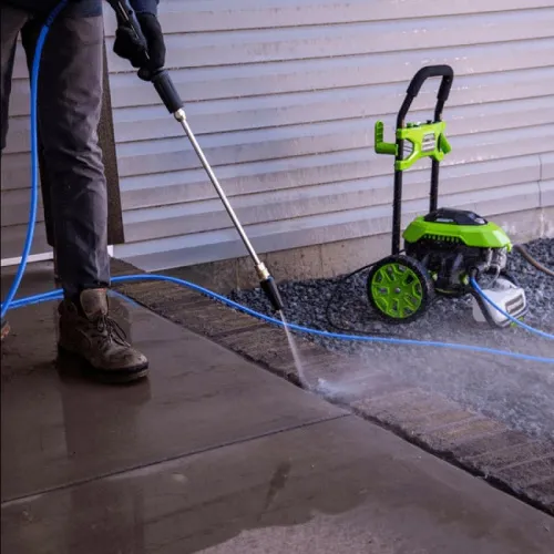 Мойка высокого давления Greenworks GHP2000 5105507 (140 бар) электрическая — детальное фото
