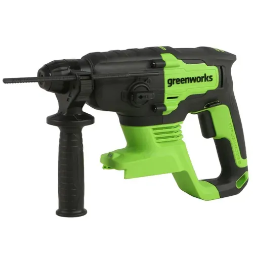 Перфоратор аккумуляторный Greenworks 24V 2 Дж GD24SDS2, бесщёточный, без АКБ и ЗУ