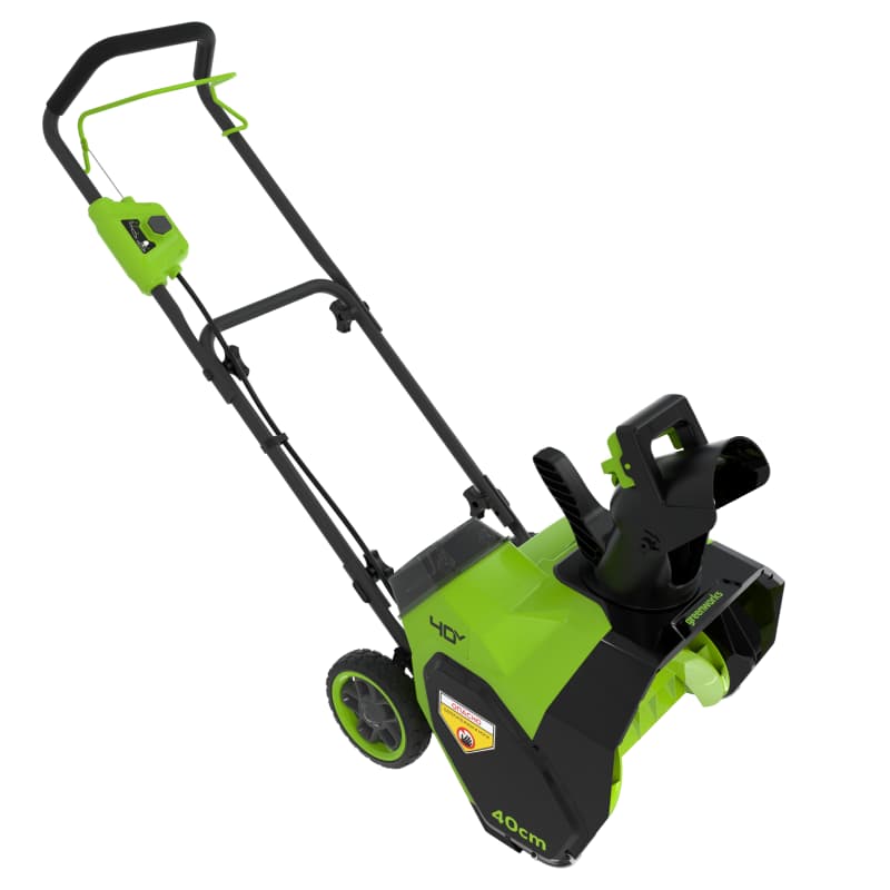 Снегоуборщик аккумуляторный Greenworks 40 см 40V GD40ST40 2603607, без АКБ и ЗУ — детальное фото