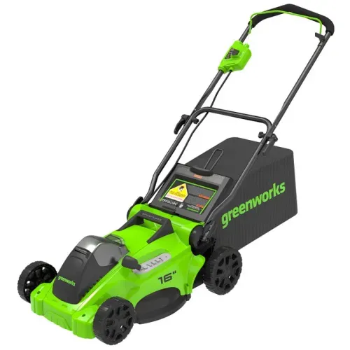 Газонокосилка Greenworks GD40LM16X 40V 2517907 (41 см) бесщеточная аккумуляторная — фото товара