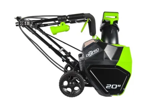 Снегоуборщик Greenworks GD40SB 40V 2600607 (51 см) бесщеточный аккумуляторный с 4 Ач аккумулятором и зарядным устройством — детальное фото