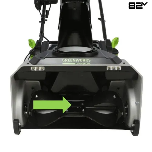 Снегоуборщик Greenworks 82SN22 82V (56 см) 2603307 бесщеточный аккумуляторный — детальное фото