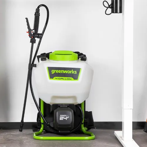 Садовый опрыскиватель Greenworks  G24BPSII 24V 5300307 (15 л) аккумуляторный — детальное фото