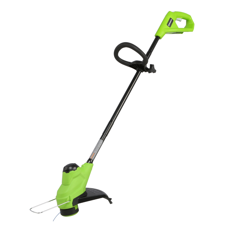 Триммер аккумуляторный Greenworks 25 см 24V G24LT25 2107207SA, с АКБ на 2 А*ч и ЗУ
