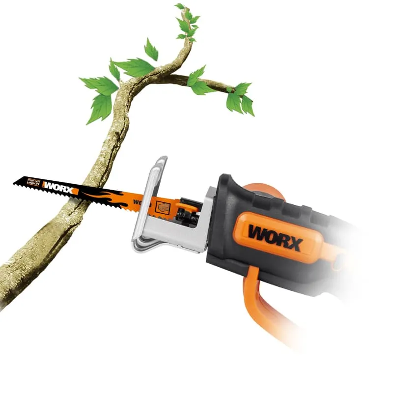 Садовая сабельная пила WORX WG894E 20V аккумуляторная — детальное фото