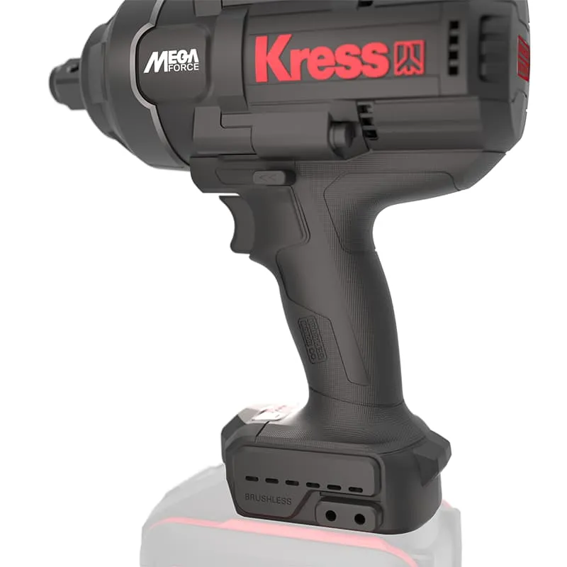 Гайковерт KRESS KUB35 20V 1700 Нм бесщеточный аккумуляторный — детальное фото