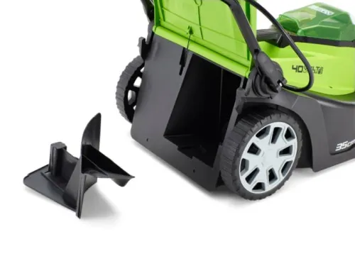 Газонокосилка Greenworks G40LM35 40V 2501907 (35 см) аккумуляторная — детальное фото