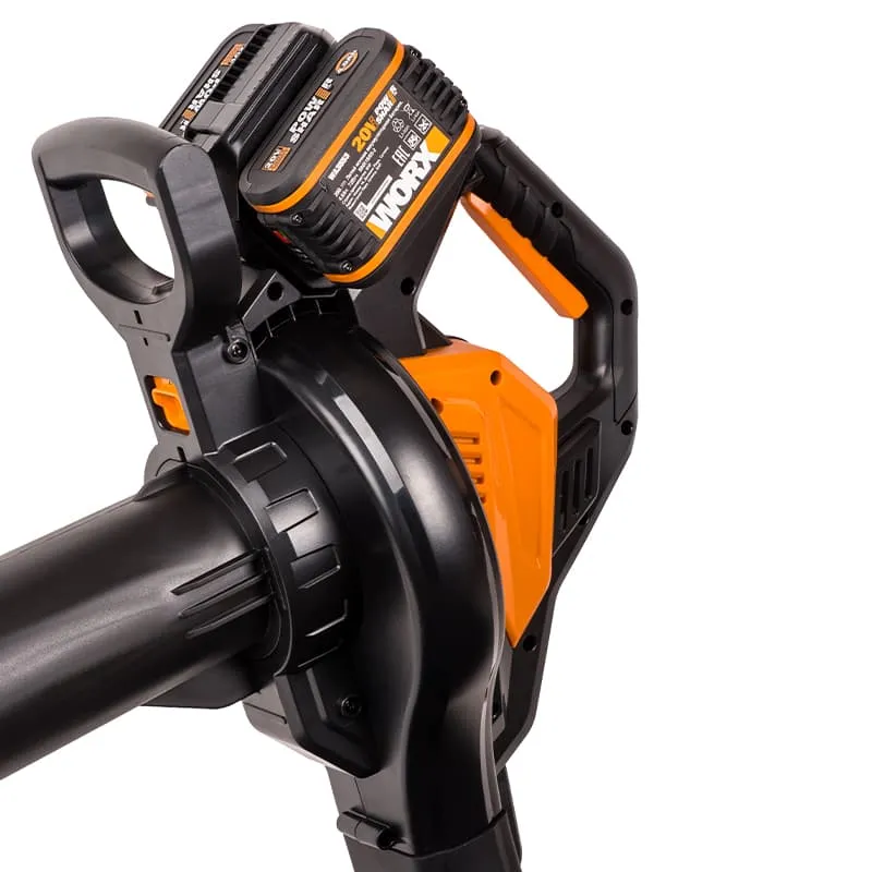 Воздуходувка-пылесос WORX WG583E 40V аккумуляторная бесщеточная — детальное фото