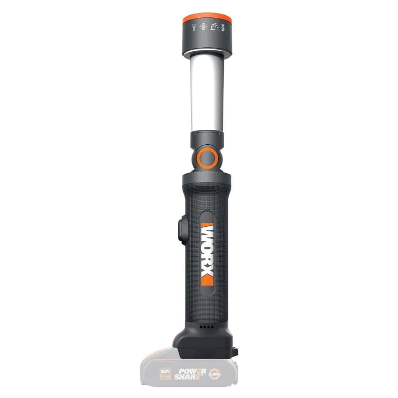 Фонарь-лампа WORX WX027 20V 510лм аккумуляторный — детальное фото
