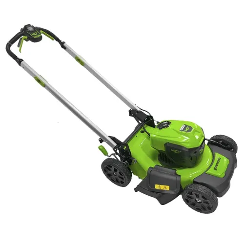 Газонокосилка самоходная Greenworks GD40LM48SP 40V 2517407 (48 см) бесщеточная аккумуляторная — детальное фото