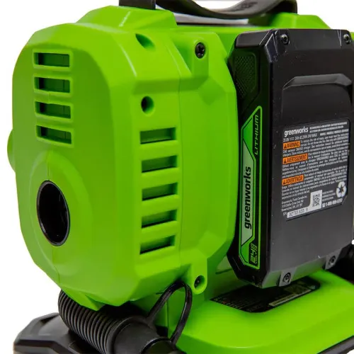 Компрессор Greenworks ACG301 24V/12V 3400807 аккумуляторный — детальное фото