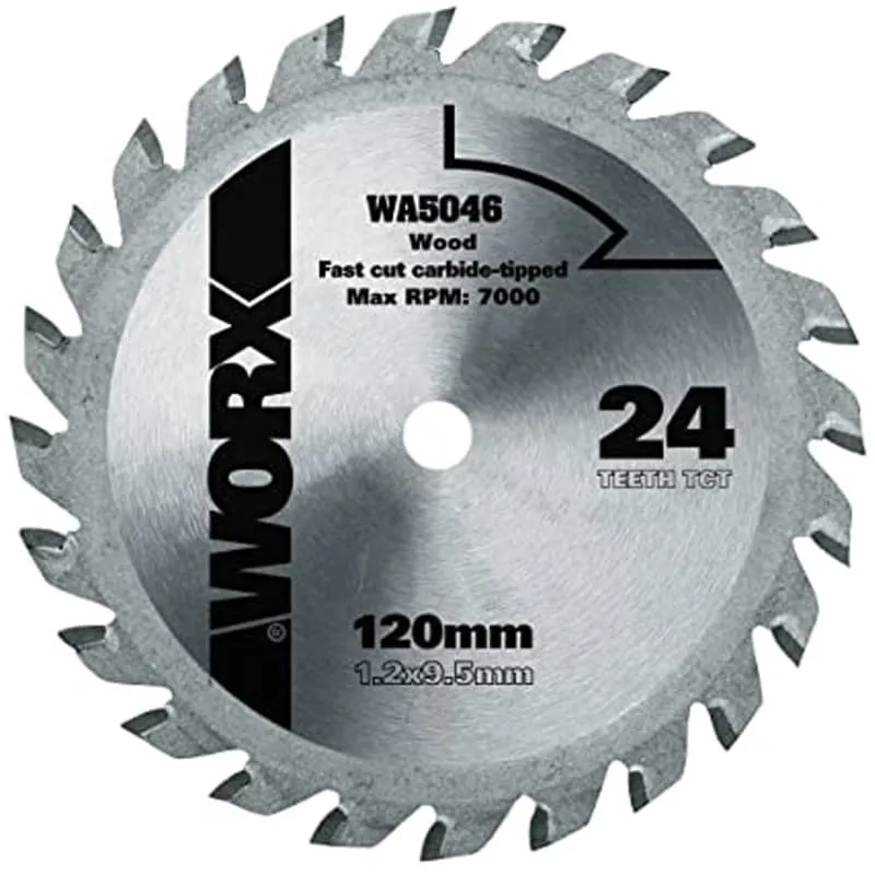 Пильный диск твердосплавный WORX WA5046 24T TCT — детальное фото