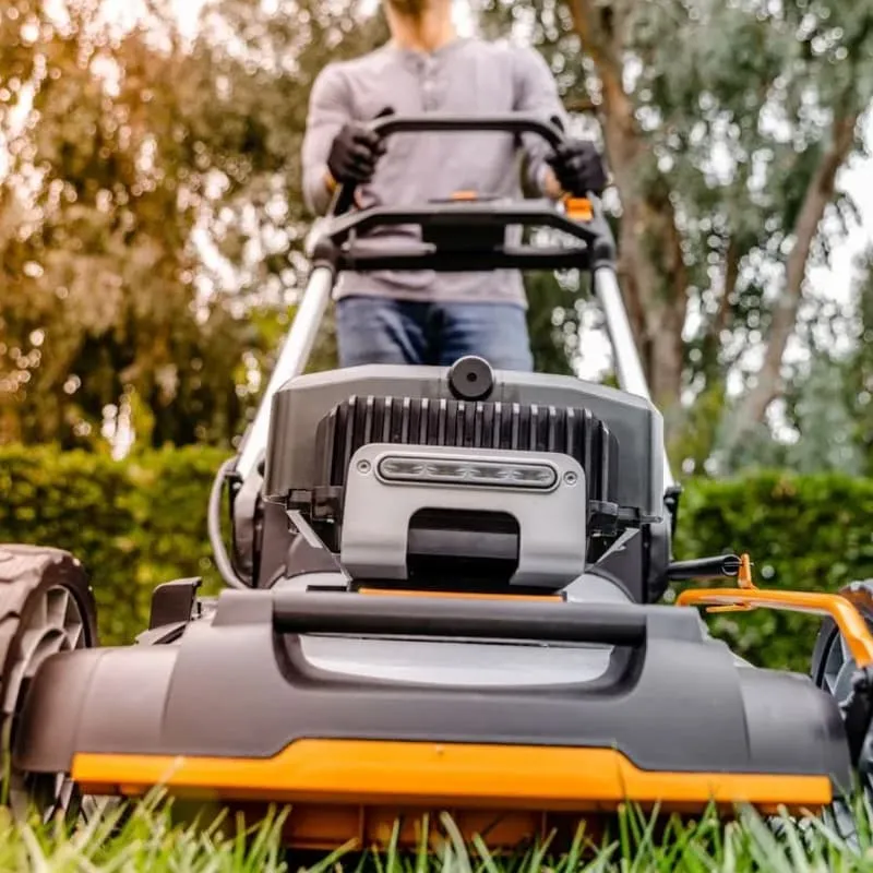Самоходная газонокосилка WORX NITRO WG761E 80V 51см аккумуляторная бесщеточная — детальное фото