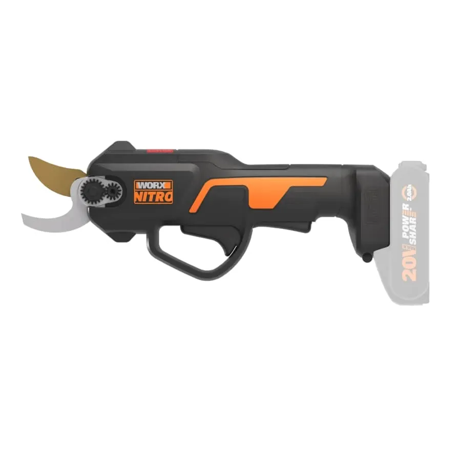 Секатор WORX WG330E 20V 25 см аккумуляторный — детальное фото